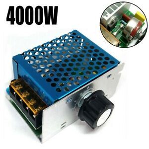 Motor Speed Controller For 4000W 110V AC SCR Module Voltage Regulator Dimmer New