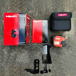 New Hilti PM 2-LG Green Line laser level includes a Magnetic Pivot Bracket