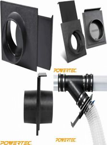 POWERTEC 70108 4-Inch Blast Gate for Dust Collector/Vacuum Fittings 4-Inch