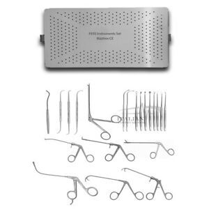 Fess Instruments Set FESS Surgery Set of 21 pcs