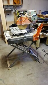 Mk wet tile saw used