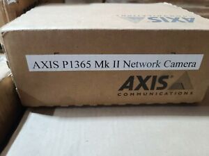 AXIS P1365-E Mk II POE Camera - Used &lt; 10 hrs