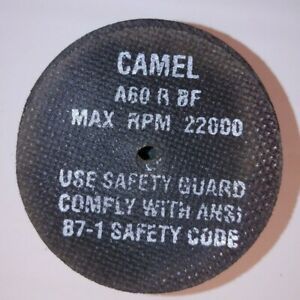 CGW-Camel 4&#034;X 1/8&#034; X3/8&#034; A24-R-BF Cut-off Wheel PK of 65