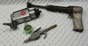 Dayton Heavy Duty Impact Wrench Vinatge Lot Air Compressor Tools