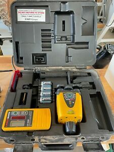 CST/Berger LM30 Lasermark Wizard Rotary Laser HV Dual Beam Survey Setup Kit