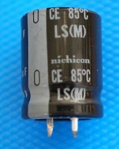 4-Nichicon 400v 68uF LS M Snap-in Capacitor