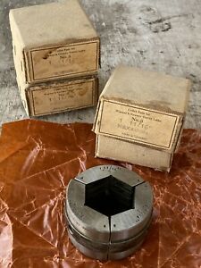 WARNER &amp; SWASEY #5 COLLET PADS HEX 1-11/16&#034;