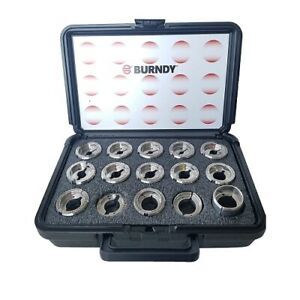 Burndy UDIEKITCU 15 Piece U Connector Die Kit, For Copper Wire by Burndy