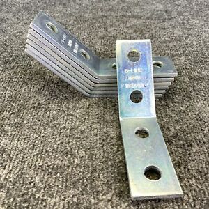 Pack of 7 Cooper B-Line B248 4H Open Angle Fitting Zinc Plated