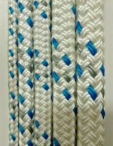 Double Braid Polyester Rope Arborist Bull Tree Rigging Work Utility Any Size USA