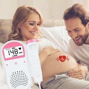 Baby Fetal Doppler Built-in 2.5MHz Probe USA