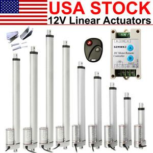 Electric 2&#034;-18&#034; Inch 220lb/330lbs Linear Actuator Heavy Duty 12V Putter Motor IG