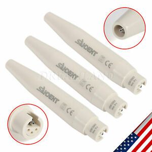 3 Dental Detachable Ultrasonic Piezo Scaler Handpiece Fit DTE SATELEC Cavitron