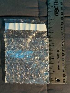 25 pcs Liquidation Lot - 3&#034; x 3.5&#034; Self Seal Bubble Bags - 3x3.5 - Uline S-10546