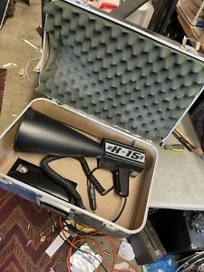 K-15 Police Traffic Speed Radar Gun MPH Industries / Powers on Vintage Big Cone