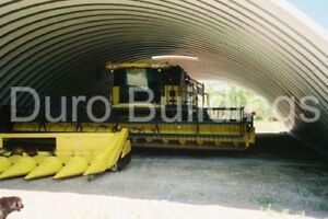 DuroSPAN Steel 42x120x20 Metal Quonset Barn Equipment Building Open Ends DiRECT