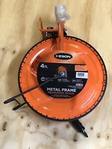 Keson MP415 Professional Measuring Marking Wheel Pro 4 Ft Solid 99,999 Ft