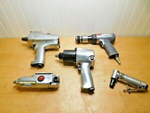 LOT of 5 Various Ingersoll Rand Air Tools for PARTS or REPAIR