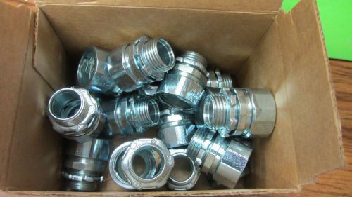 17 american fittings 1/2&#034; rigid conduit no thread connector nt2750 made usa :) for sale