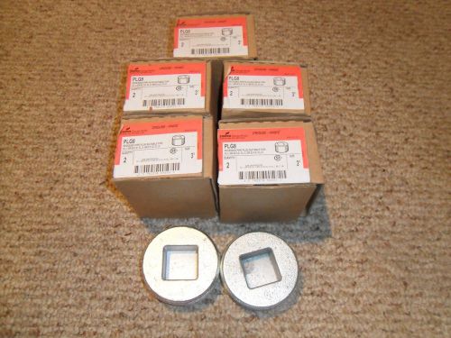 Cooper Crouse-Hinds PLG8 3 In Explosion-Proof Plug with Recessed Head Lot of 12