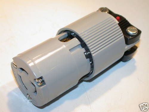 New arrow hart 15amp 125v locking connectors 4731 for sale