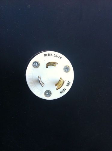 Bryant nema l5-20 20amp 125v male plug connector for sale