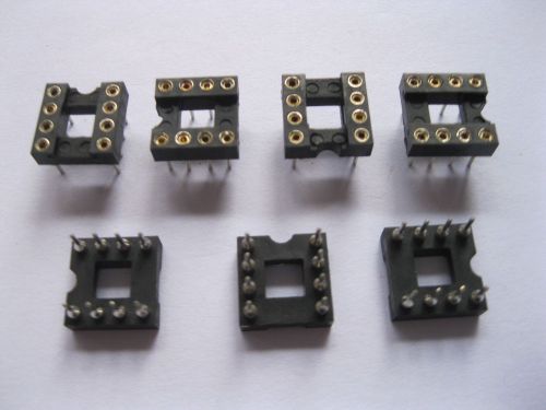 20 pcs ic socket 8 pin round dip high quality 2.54mm for sale
