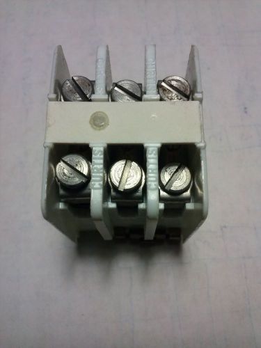 Curtis 3pswtc terminal block- 3 pole- lot 0f 100 - old stock- made in usa for sale