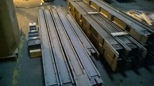 Square d 1000/1350 amp busway system with 25-pq3603g busplugs and 156 ft. busway for sale