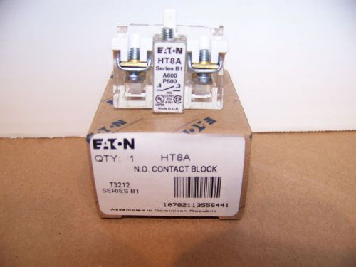 Eaton Cutler Hammer HT8A Series B1 Stackable Normally Open NO Contact Block NIB