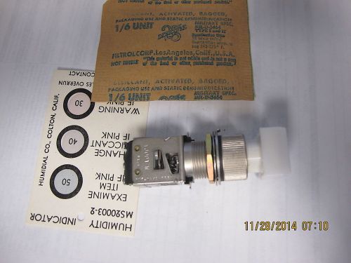 Ms22885/81-01w / 1j001-w micro switch 2 p dt 1 position momentary single switch for sale