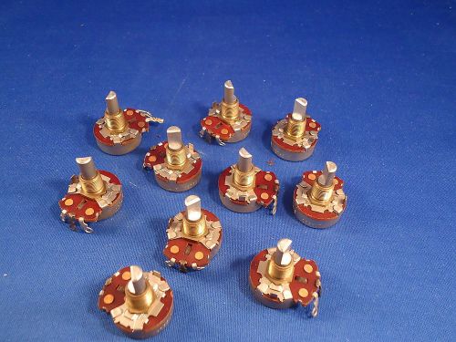 Lot of 10 Analog SWITCHES  Rotary Volume NOS #100-16  Variable Dimmer Attenuator