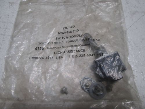 HONEYWELL LT1L-3D TOGGLE SWITCH *NEW IN A FACTORY BAG*