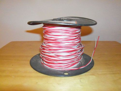 Woods Bell Wire 18/2 Gauge,  #5407 Red / White