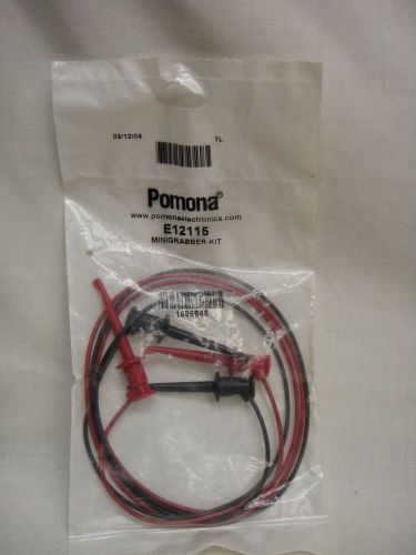 New pomona e12115 minigrabber plug kit electrical equipment hookups ab12 for sale