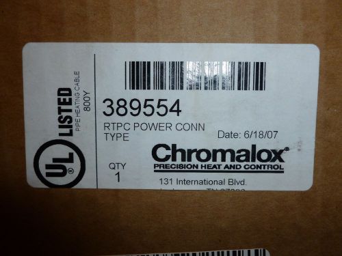 Chromalox 389554 RTPC Power Connection Kit Rapid Trace Heating Cable