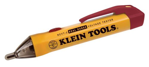 Klein Tools NCVT-2 Dual Range Non-Contact Voltage Tester - NEW **Free Shipping**