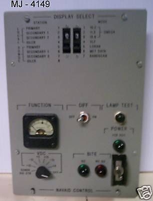 Front electrical control panel assembly for sale