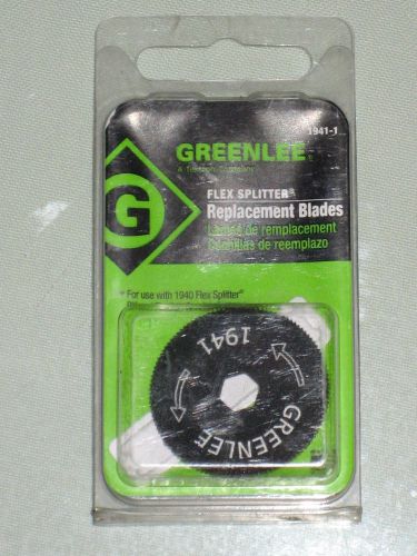 Greenlee Flex Splitter Replacement Blades (4 pc) Part # 1941-1
