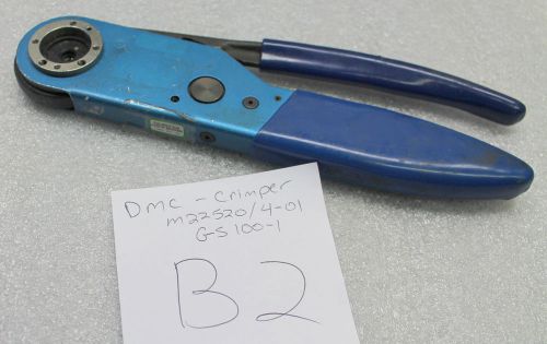 B2- Daniels (DMC) - GS100-1 M22520/4-01 - Circular Indent Hand Crimper Tool