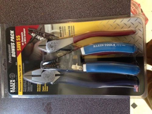 electrician&#039; 3 piece tool kit