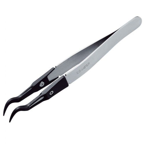 HOZAN Tool Industrial CO.LTD. ESD Tip Tweezers P-612-S Brand New from Japan