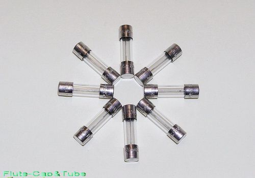 8pcs bussmann time delay s504 315ma / 0.315a / 250v 5*20mm glass tube fuses for sale