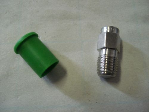 Swagelok cajon ss-4-p fitting,ss pipe plug 1/4in male npt (lot of 5) for sale