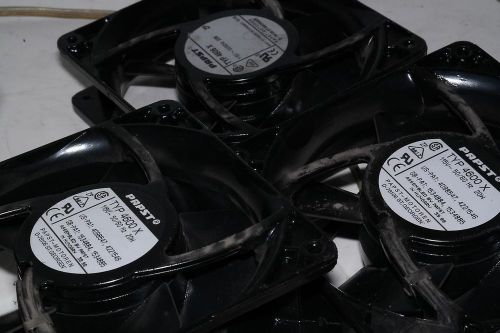 Lot of 3 papst 115v-50/60h 20w fan typ 4600x axial fans for sale