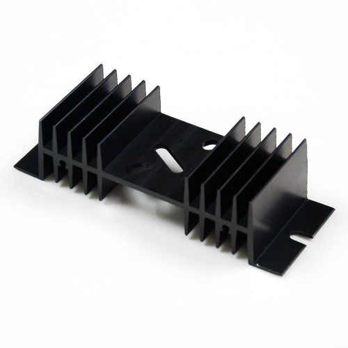 Ss415% to-3 holes x1 aluminum black heatsink heat sink audio amplifier for sale