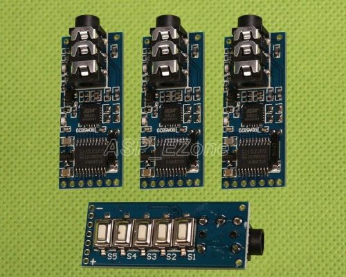 4pcs fm transmitter module phase-locked loop digital fm radio module for sale