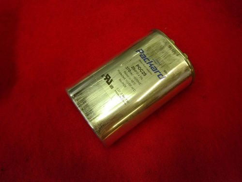 Packard poc25 motor run capacitor 25mfd oval 370 vac (qty 1) #j54938 for sale