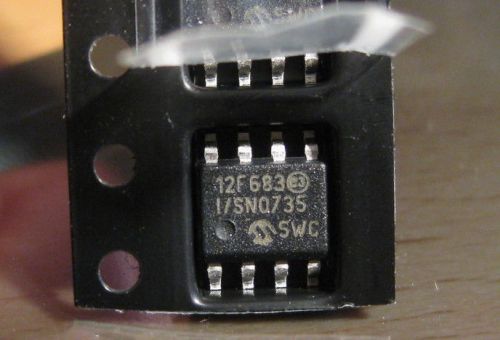 20 pcs PIC12F683-I/SN Microchip PIC processor SMD new on tape.