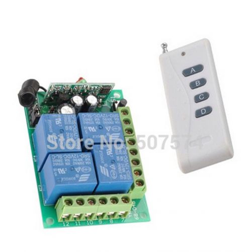 Rf 315mhz/433mhz digital remote control switch momentary/toggle for sale